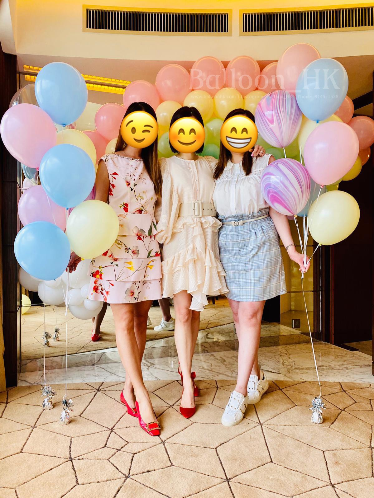 百日宴氣球 |100 Days balloon | BalloonHK