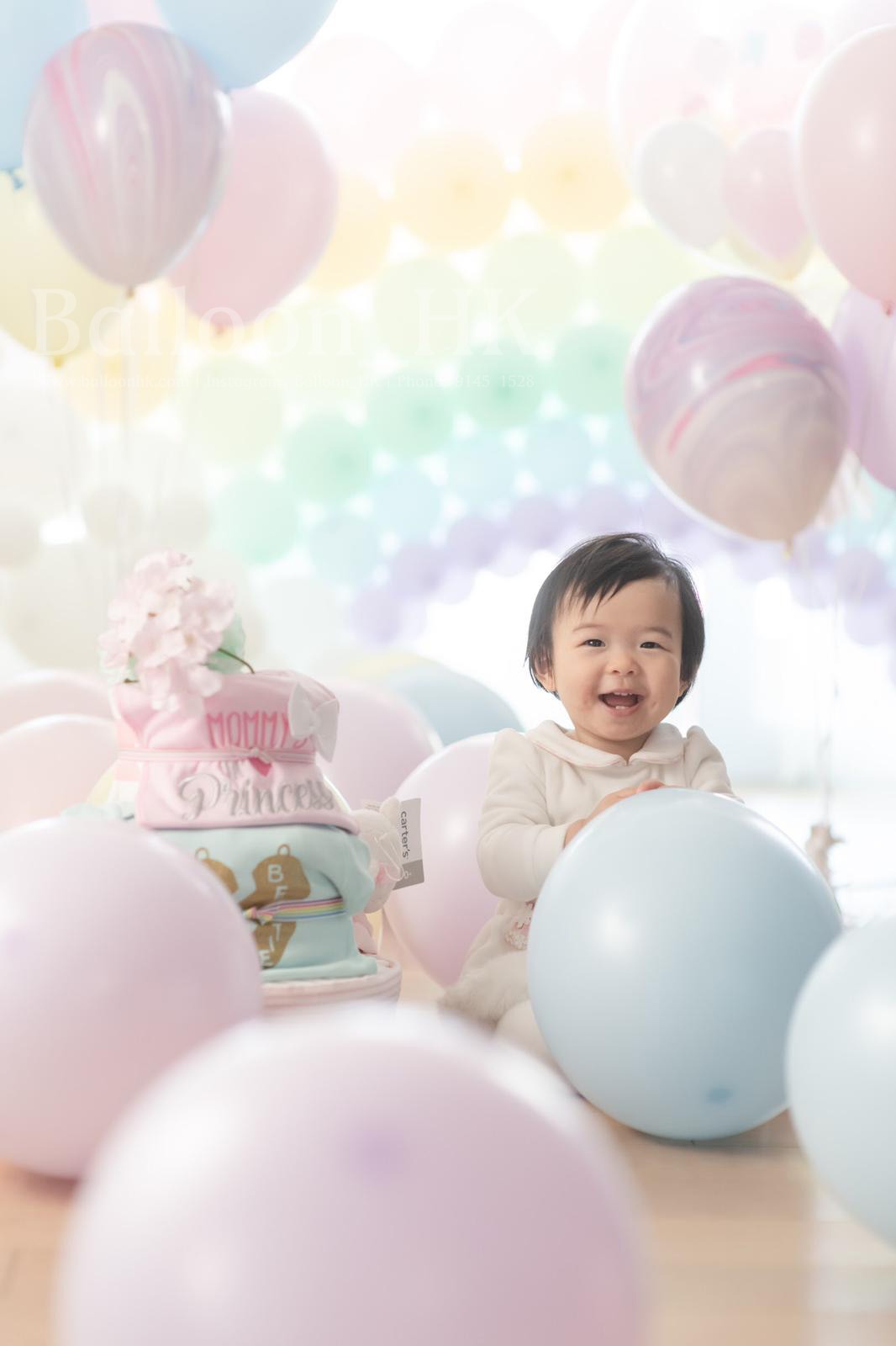 百日宴氣球 |100 Days balloon | BalloonHK