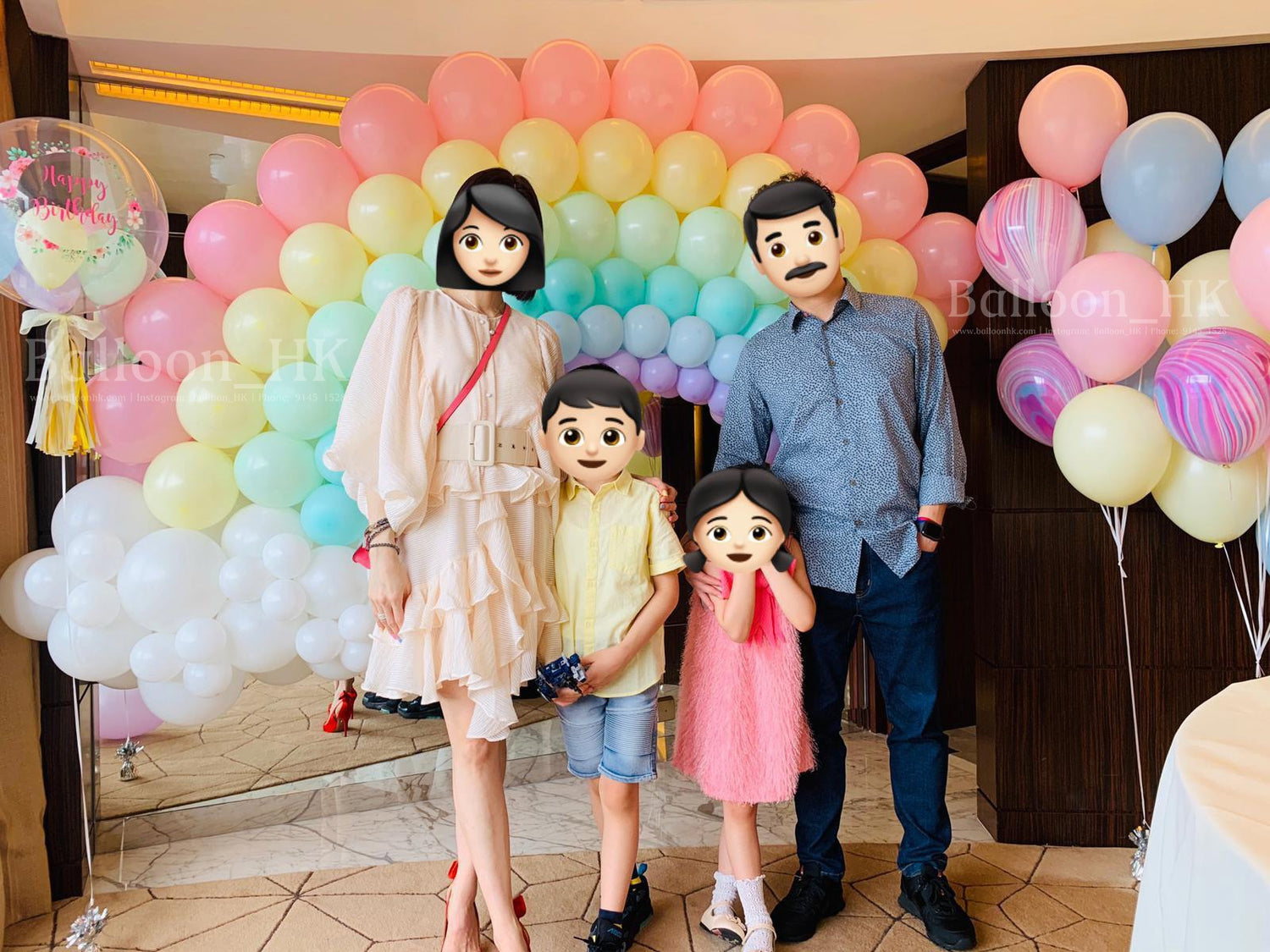 百日宴氣球 |100 Days balloon | BalloonHK