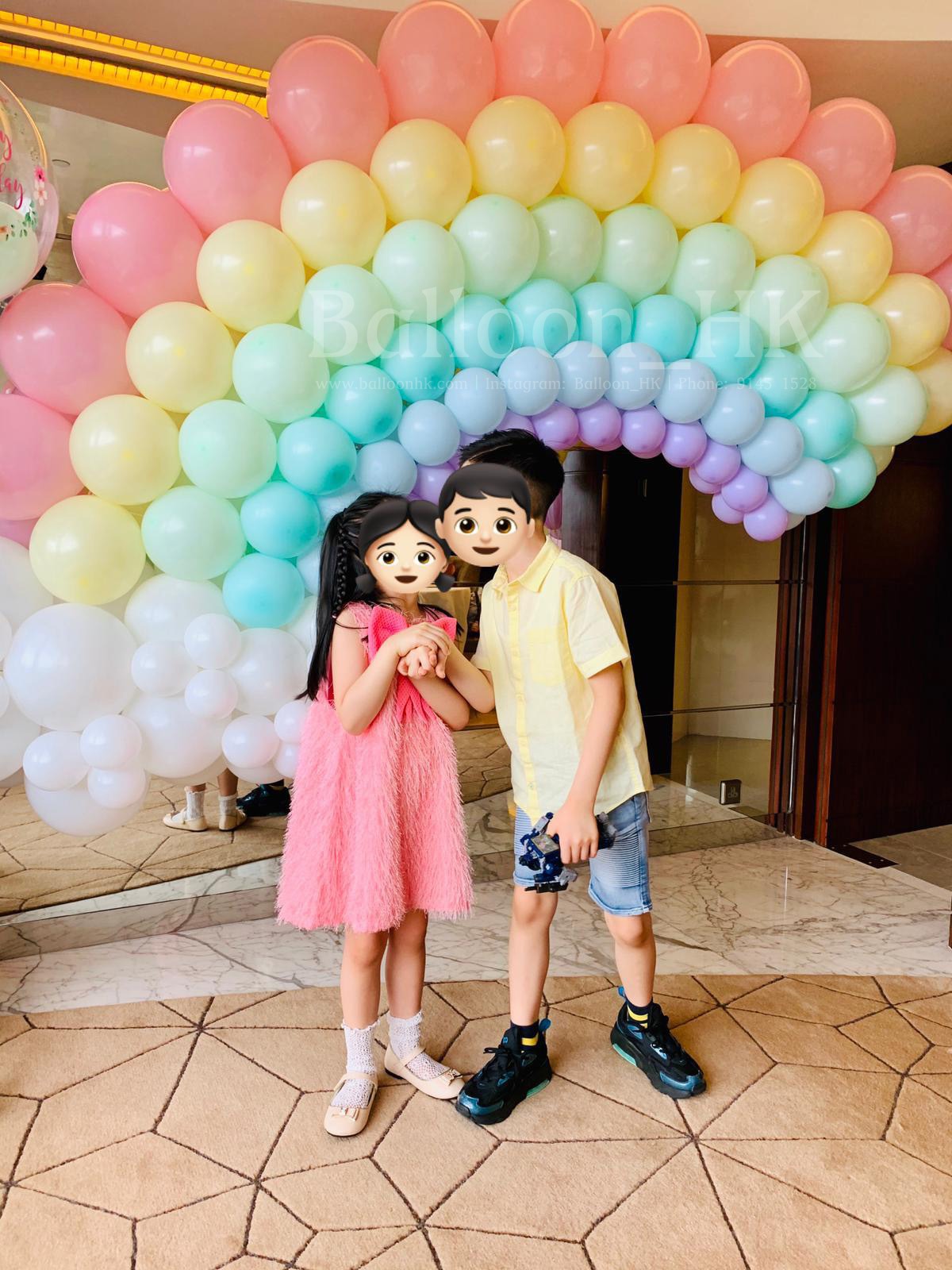 百日宴氣球 |100 Days balloon | BalloonHK