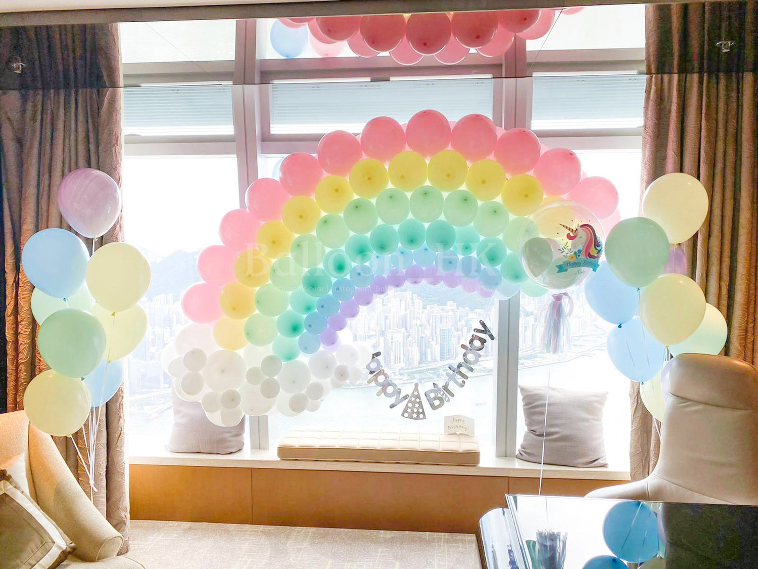 百日宴氣球 |100 Days balloon | BalloonHK