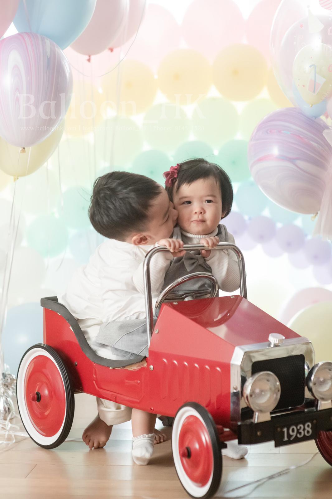 百日宴氣球 |100 Days balloon | BalloonHK