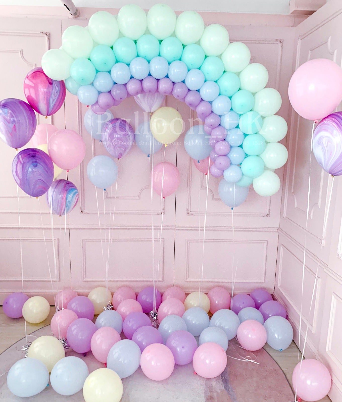 百日宴氣球 |100 Days balloon | BalloonHK