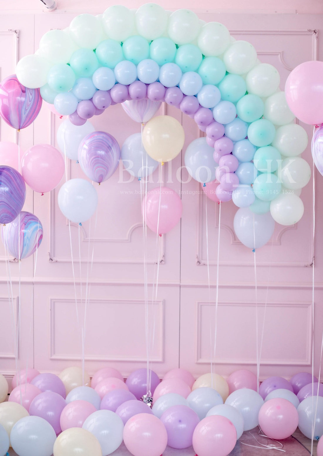 百日宴氣球 |100 Days balloon | BalloonHK