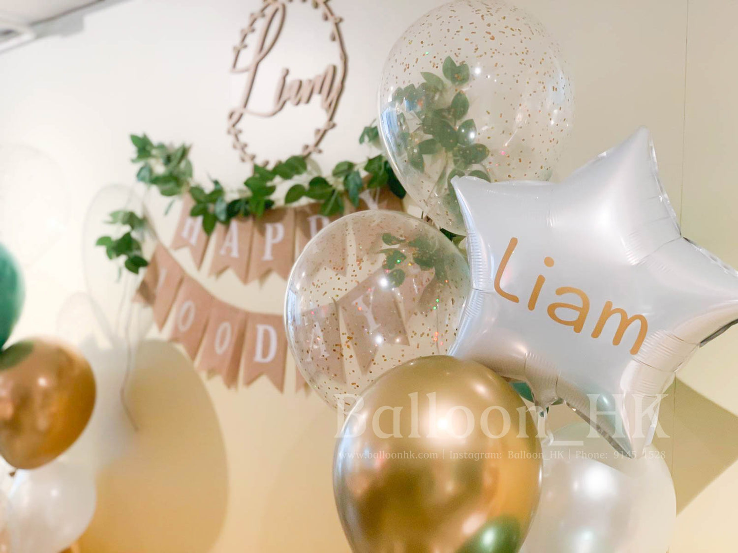 百日宴氣球 |100 Days balloon | BalloonHK