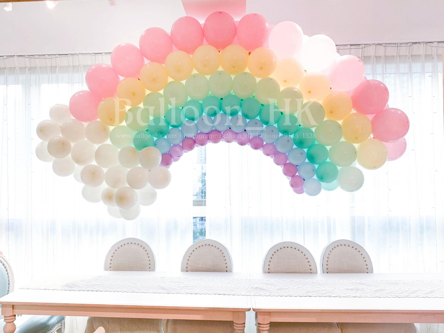 百日宴氣球 |100 Days balloon | BalloonHK