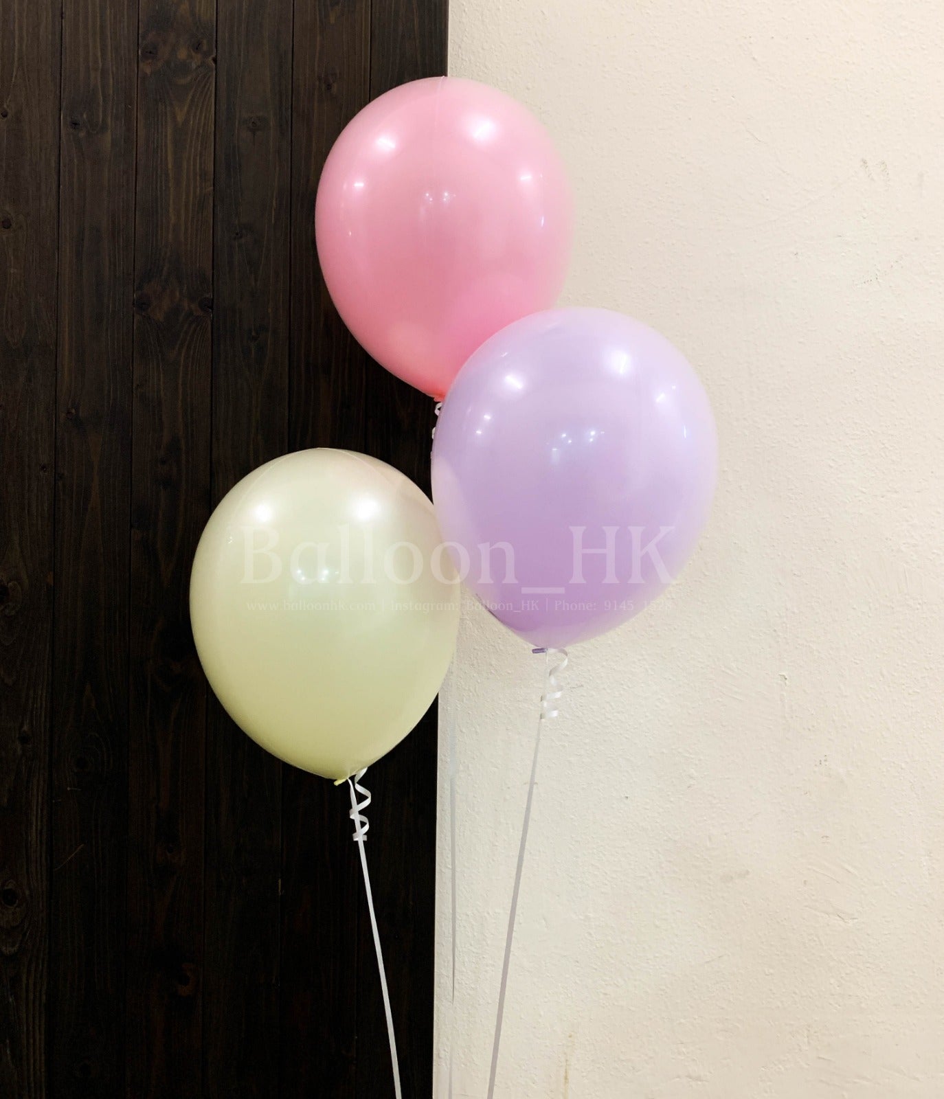 11" 水晶橡膠氣球束