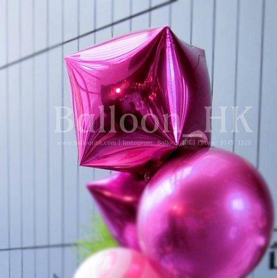 立方體氣球 |氣球|錫紙氣球| Balloon HK