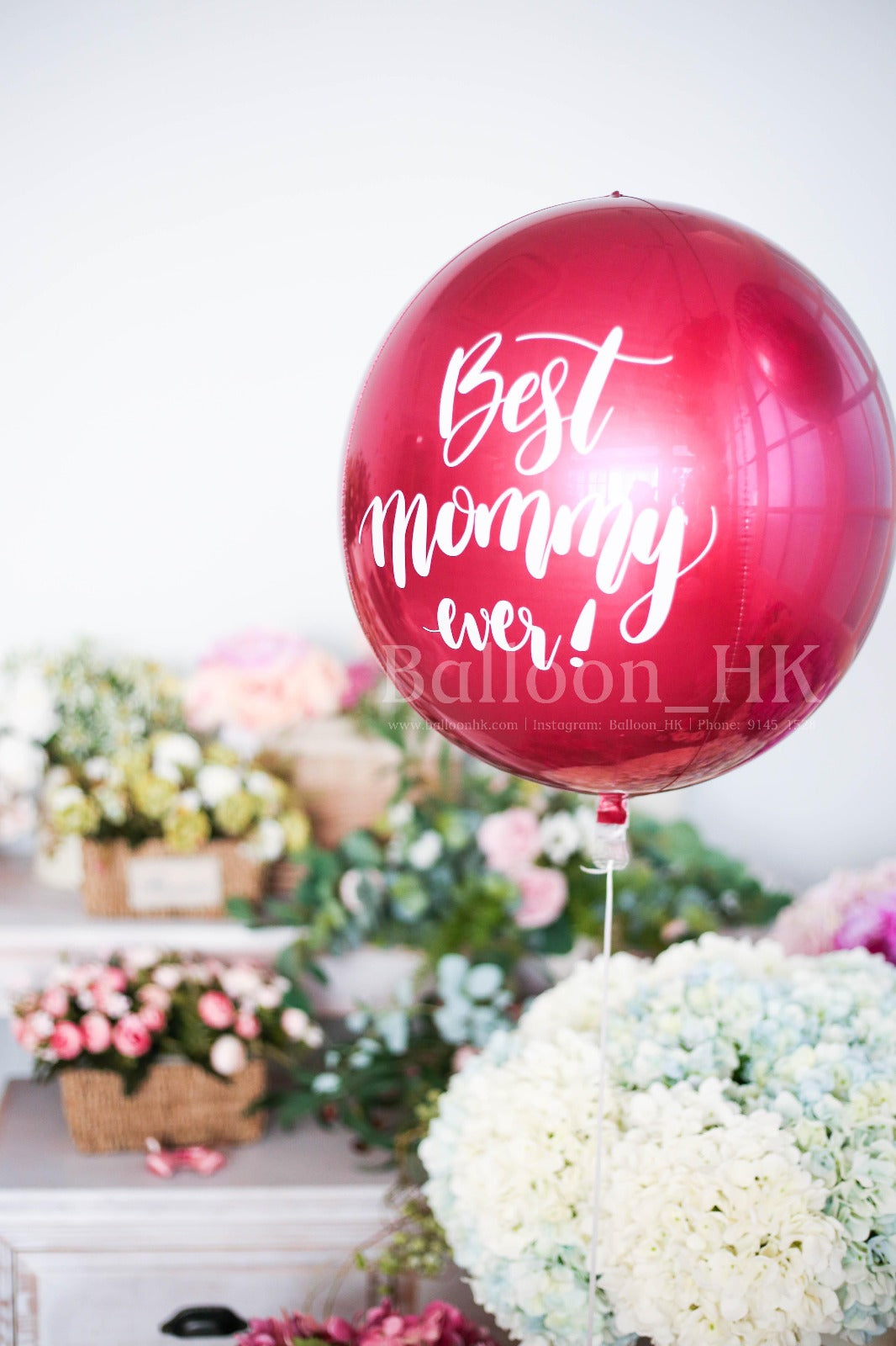球狀氣球 |母親節氣球|氣球| BalloonHK