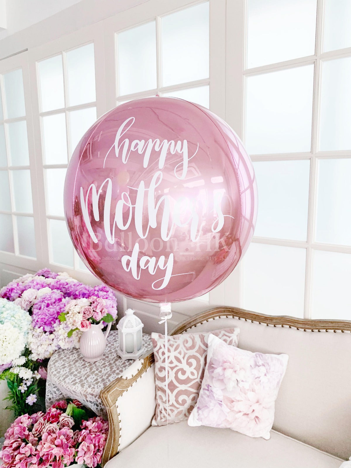 球狀Message氣球 |母親節氣球|氣球| Balloon HK