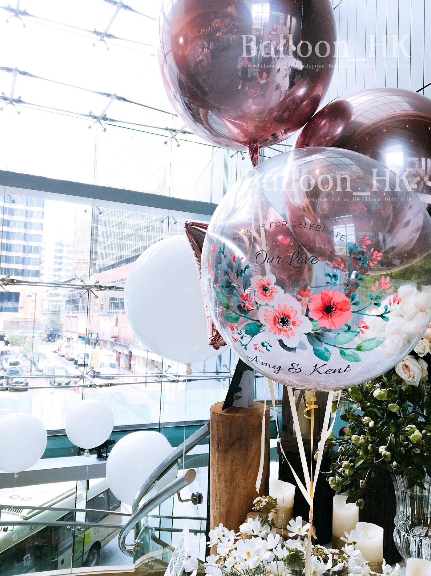 球狀氣球 |婚禮氣球|氣球| Balloon HK