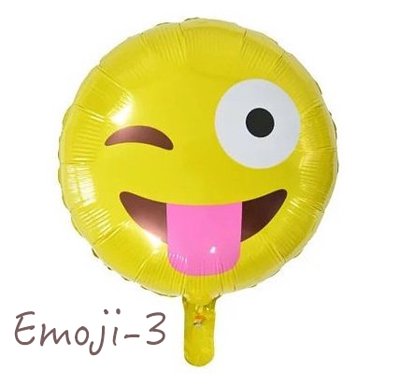 伸脷emoji氣球 |氦氣球|錫紙氣球| Balloon HK