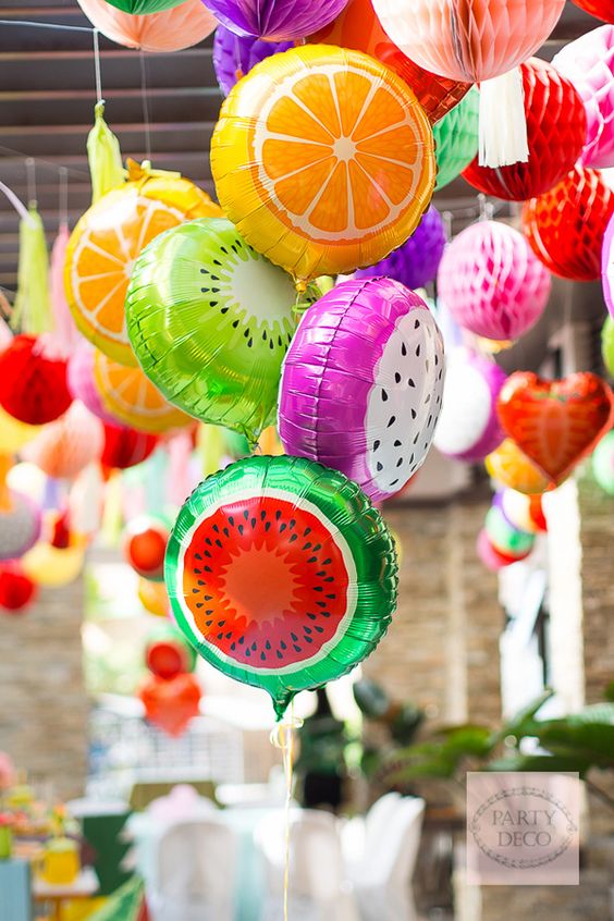 水果氣球 |氫氣球|錫紙氣球| BalloonHK