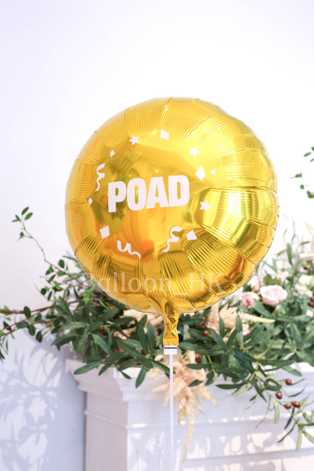 圓形氣球 |Message氣球|氦氣球|Balloon HK