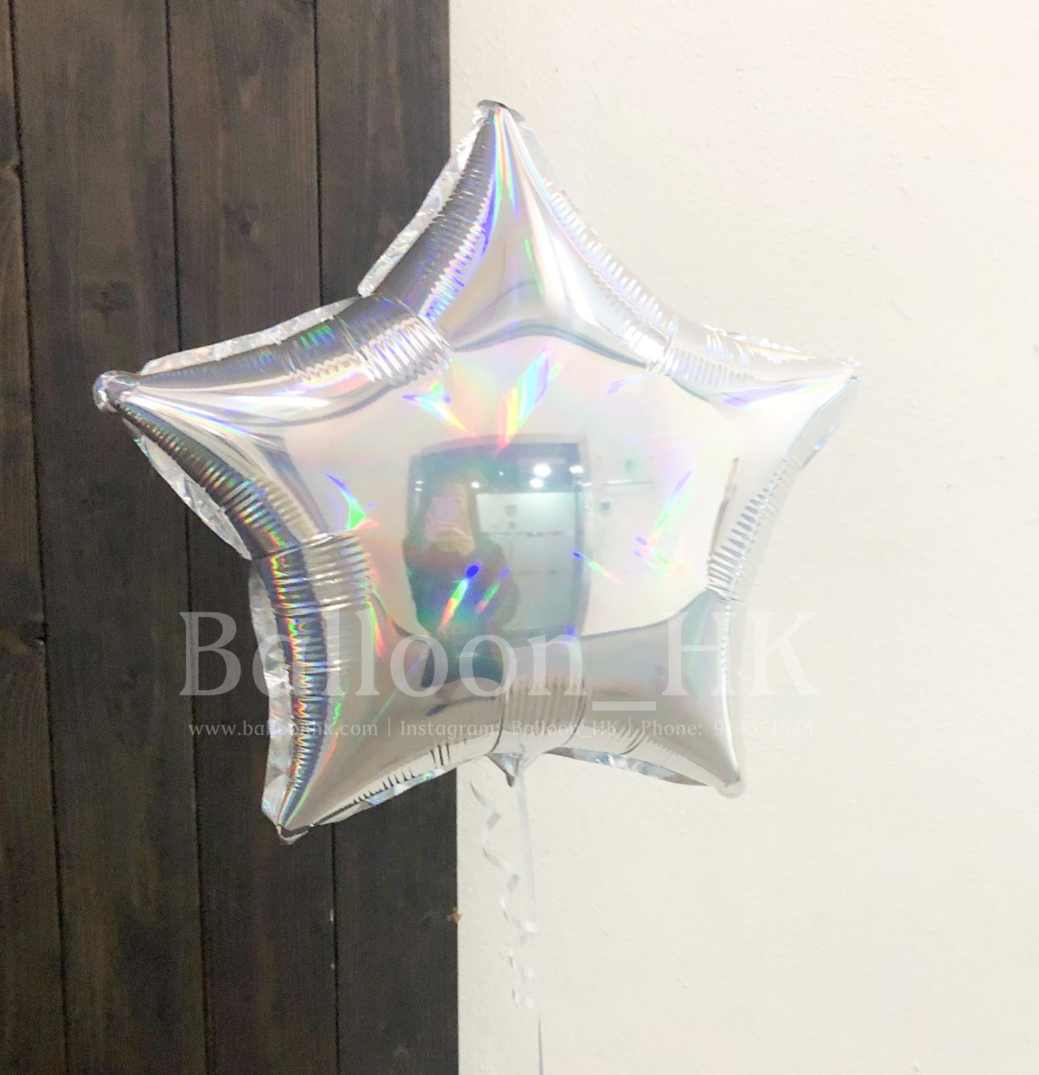 24" 星形-幻彩銀色