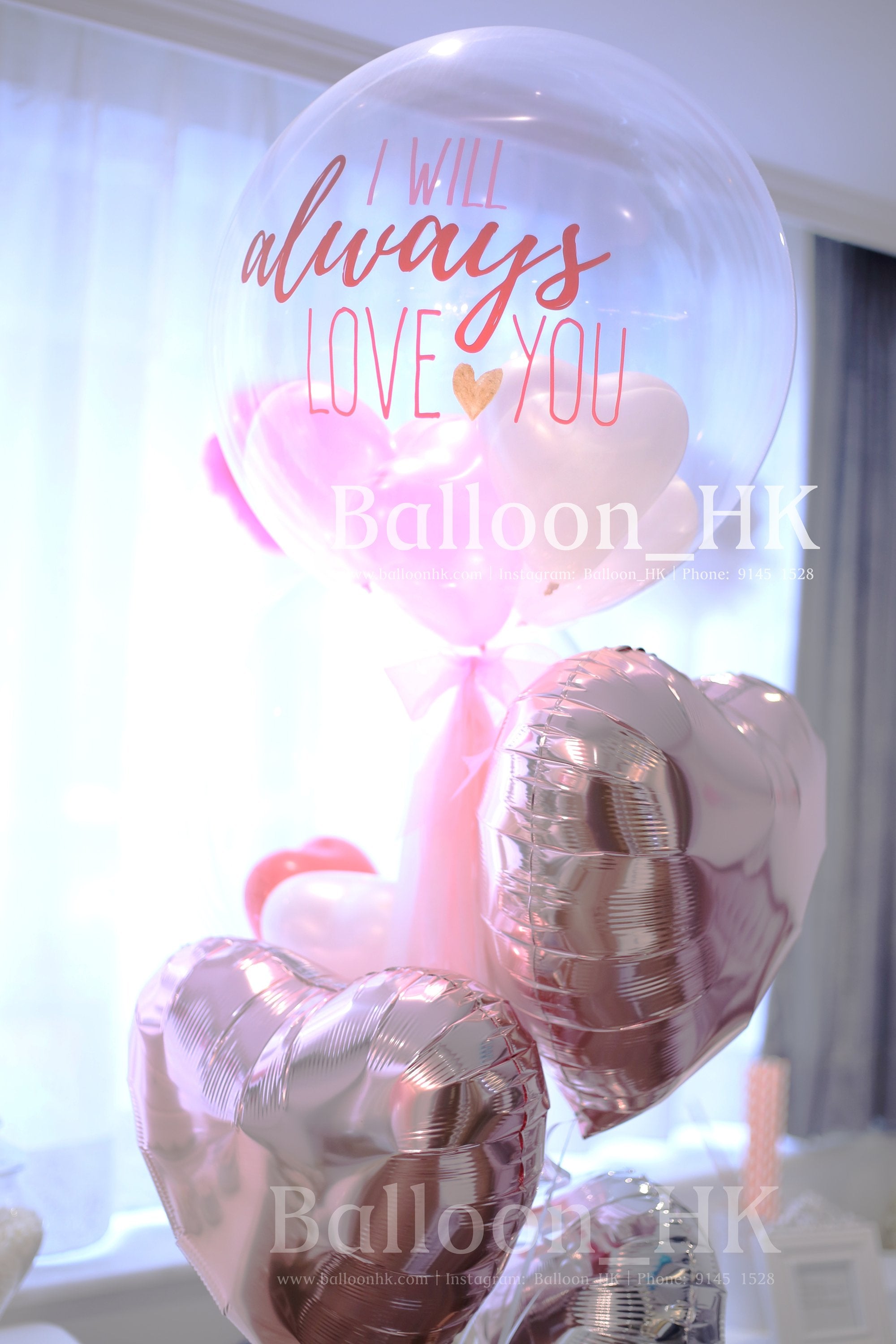 情人節氣球束 6