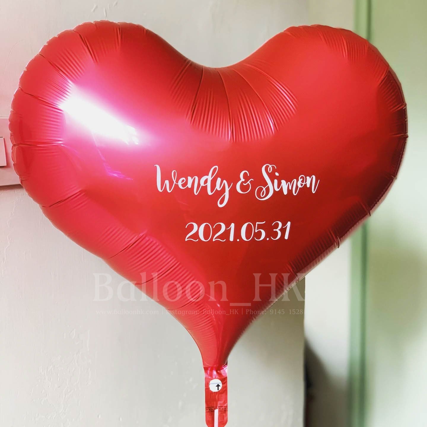 心形氣球 |Message氣球|結婚氣球| BalloonHK