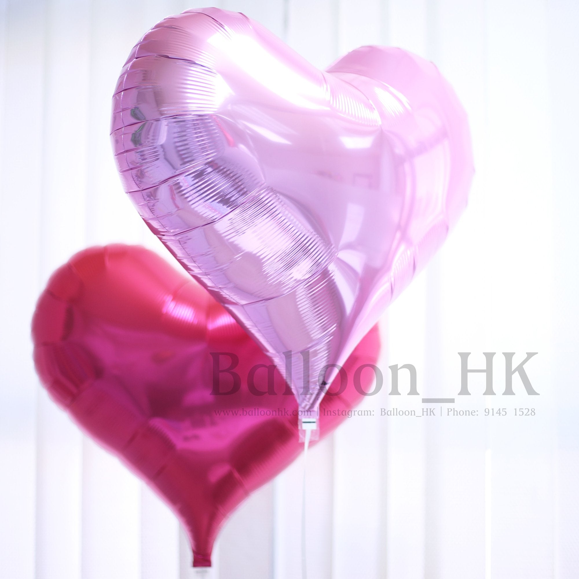 心心氣球 |Message氣球|氫氣球| BalloonHK
