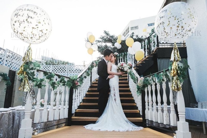婚禮裝飾氣球|婚禮氣球|婚禮佈置|BALLOON HK 氣球專門店