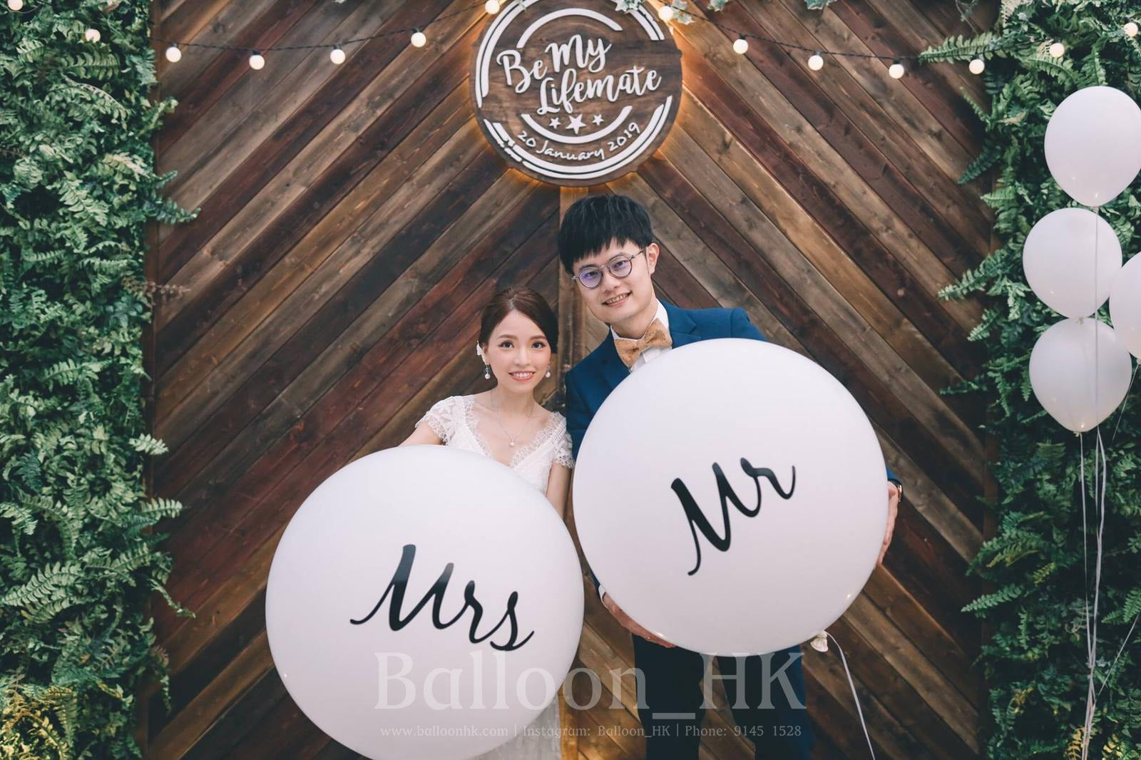 婚禮裝飾氣球|婚禮氣球|婚禮佈置|BALLOONHK 氣球專門店