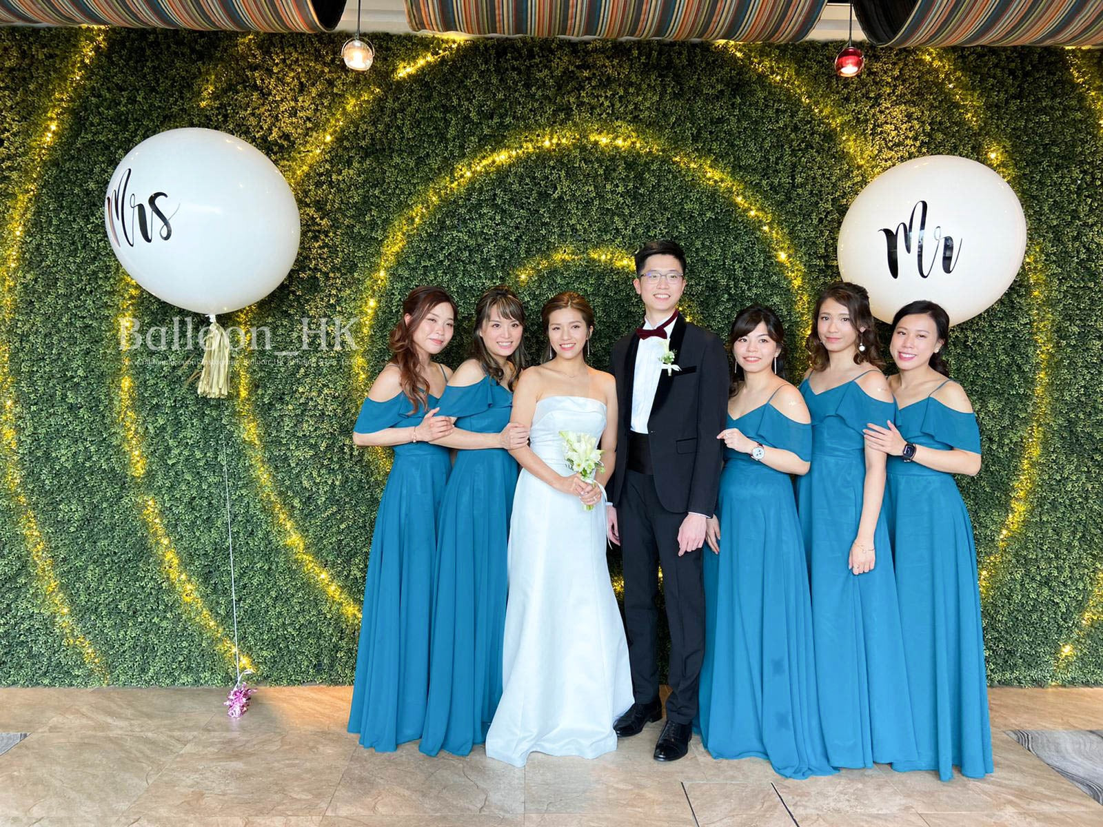 婚禮裝飾氣球|結婚氣球|婚禮佈置|BALLOON HK 氣球專門店