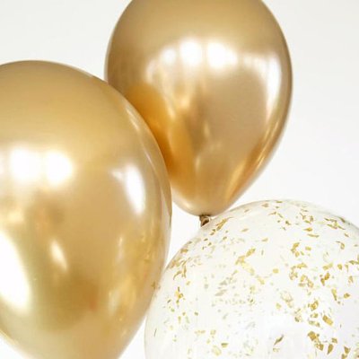 11" 金屬面橡膠氣球