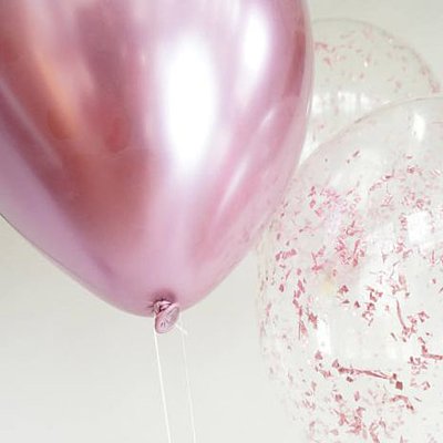 11" 金屬面橡膠氣球