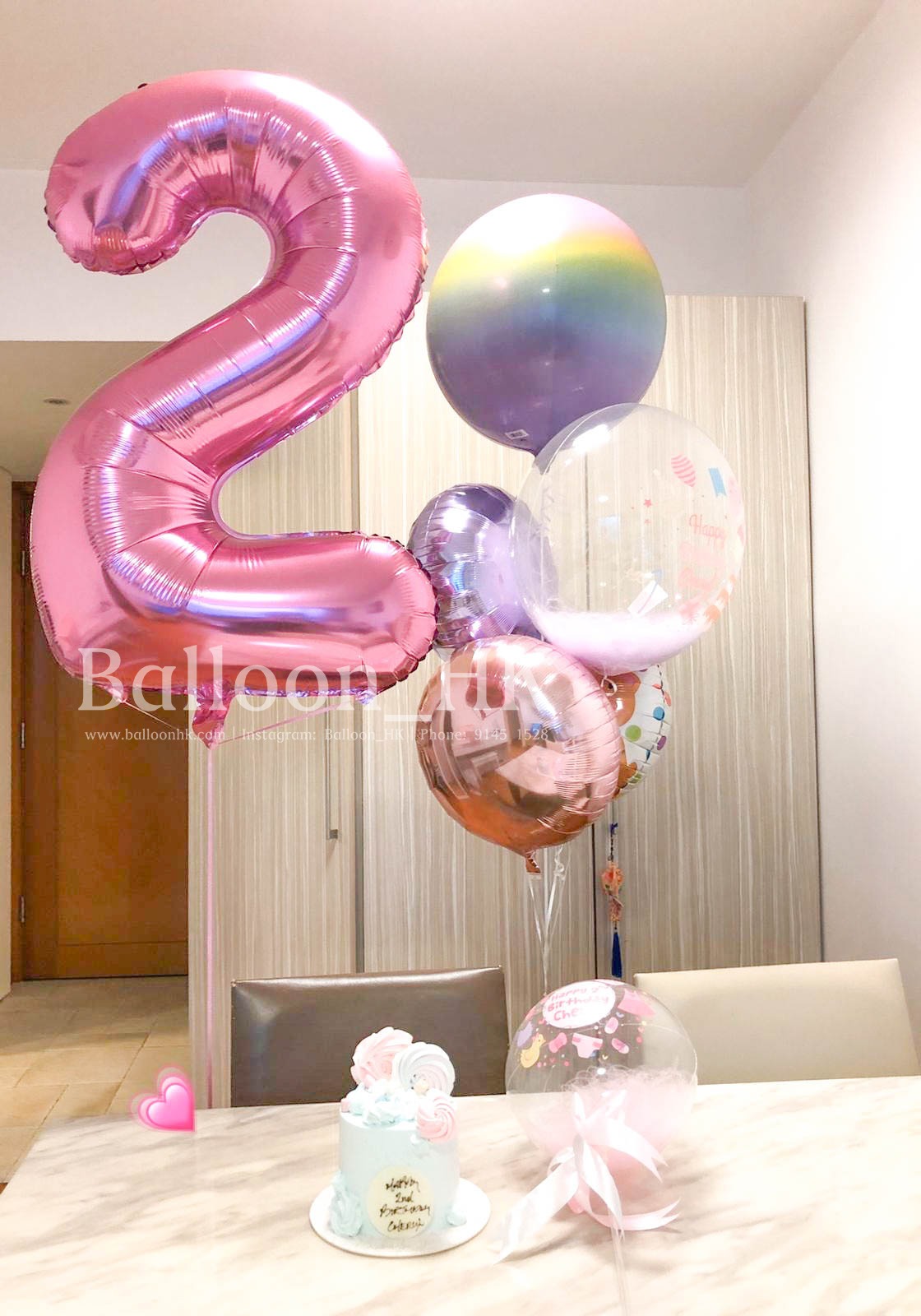 童趣風格生日氣球|數字氣球|居家派對儀式感