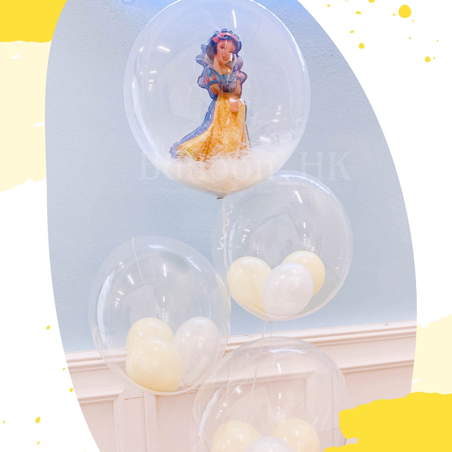 Snow White 氣球束 1