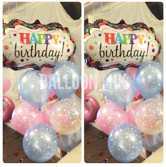 12" 星星橡膠氣球