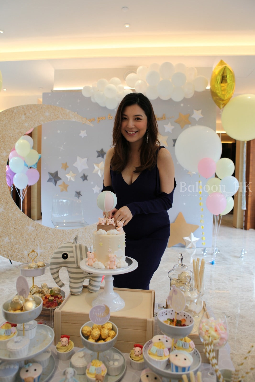 10" 馬卡龍色橡膠氣球-充空氣