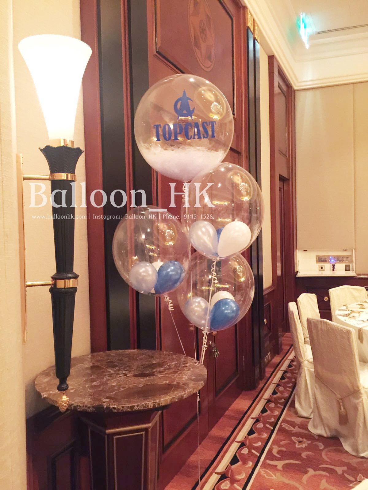 Annual Din 氣球|公司活動氣球| Logo印刷氣球|BALLOON HK 氣球專門店