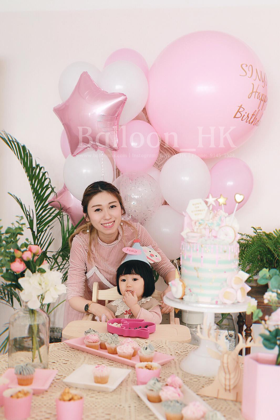 BB生日氣球 |1歲生日氣球| Baby balloon | BalloonHK