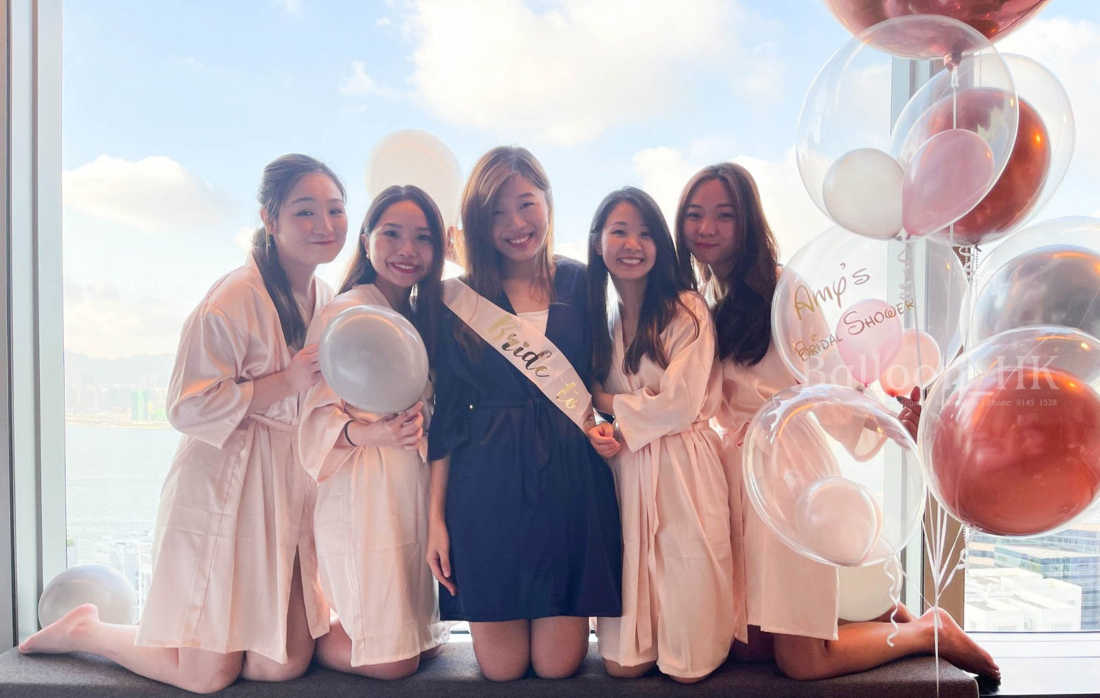 婚前派對氣球|婚前派對拍攝|bridal shower氣球| Balloon HK