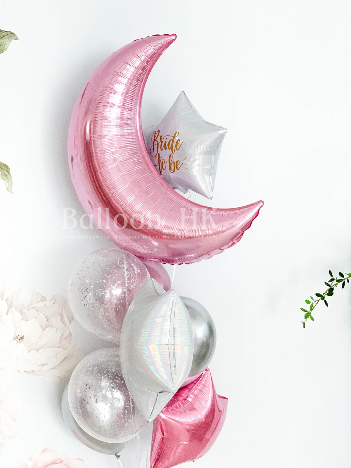 婚前派對氣球|bridal shower佈置|bridal shower氣球| BalloonHK