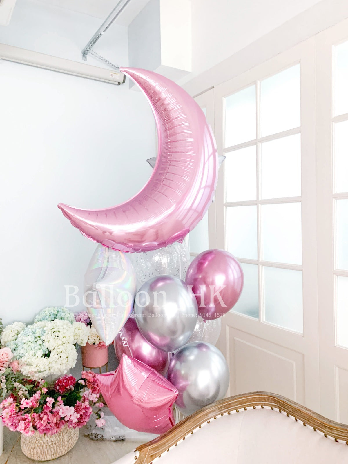 婚前派對氣球|bridal shower佈置|bridal shower氣球| Balloon HK
