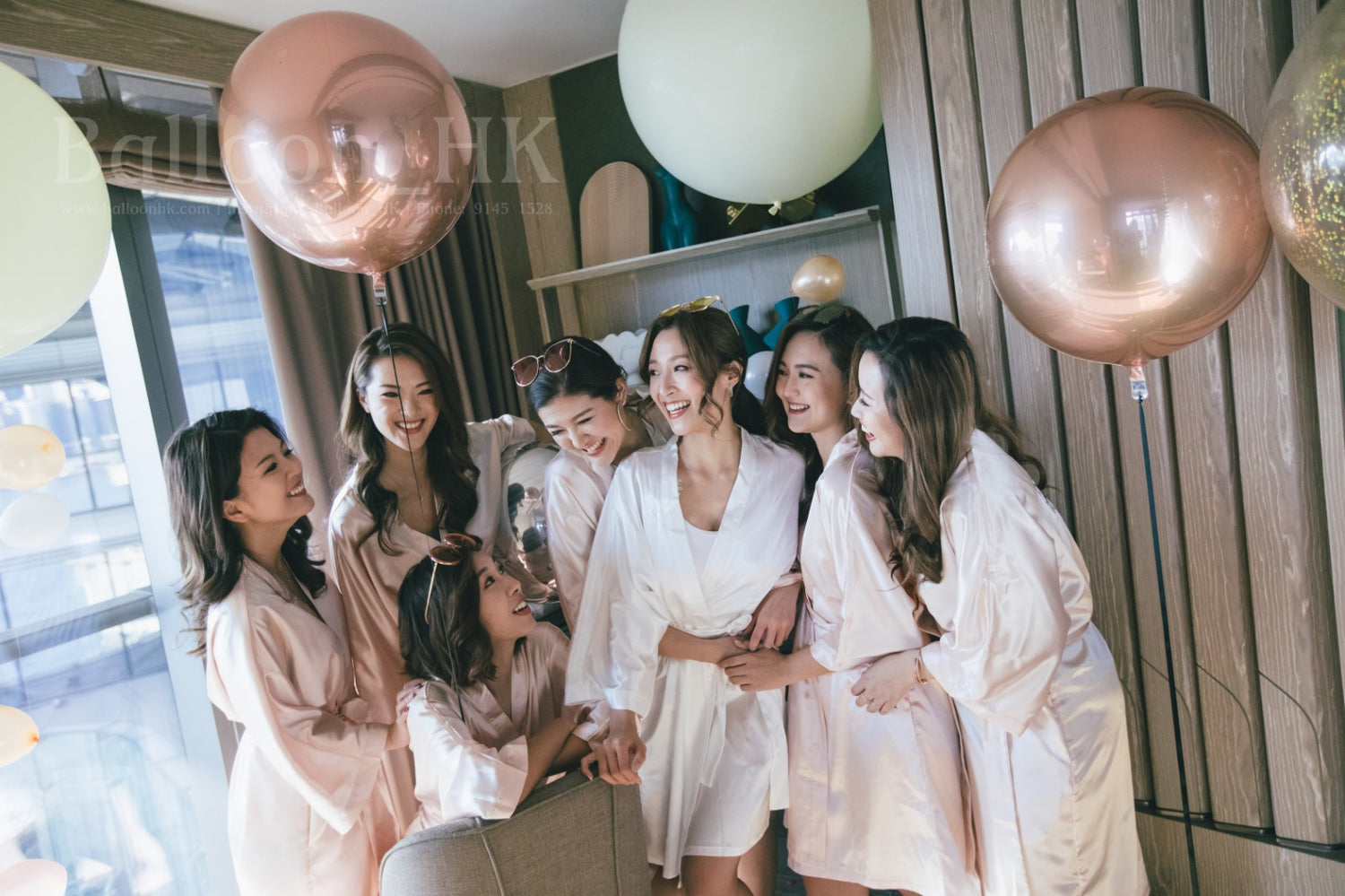婚前派對氣球|bridal shower佈置|bridal shower氣球| Balloon HK