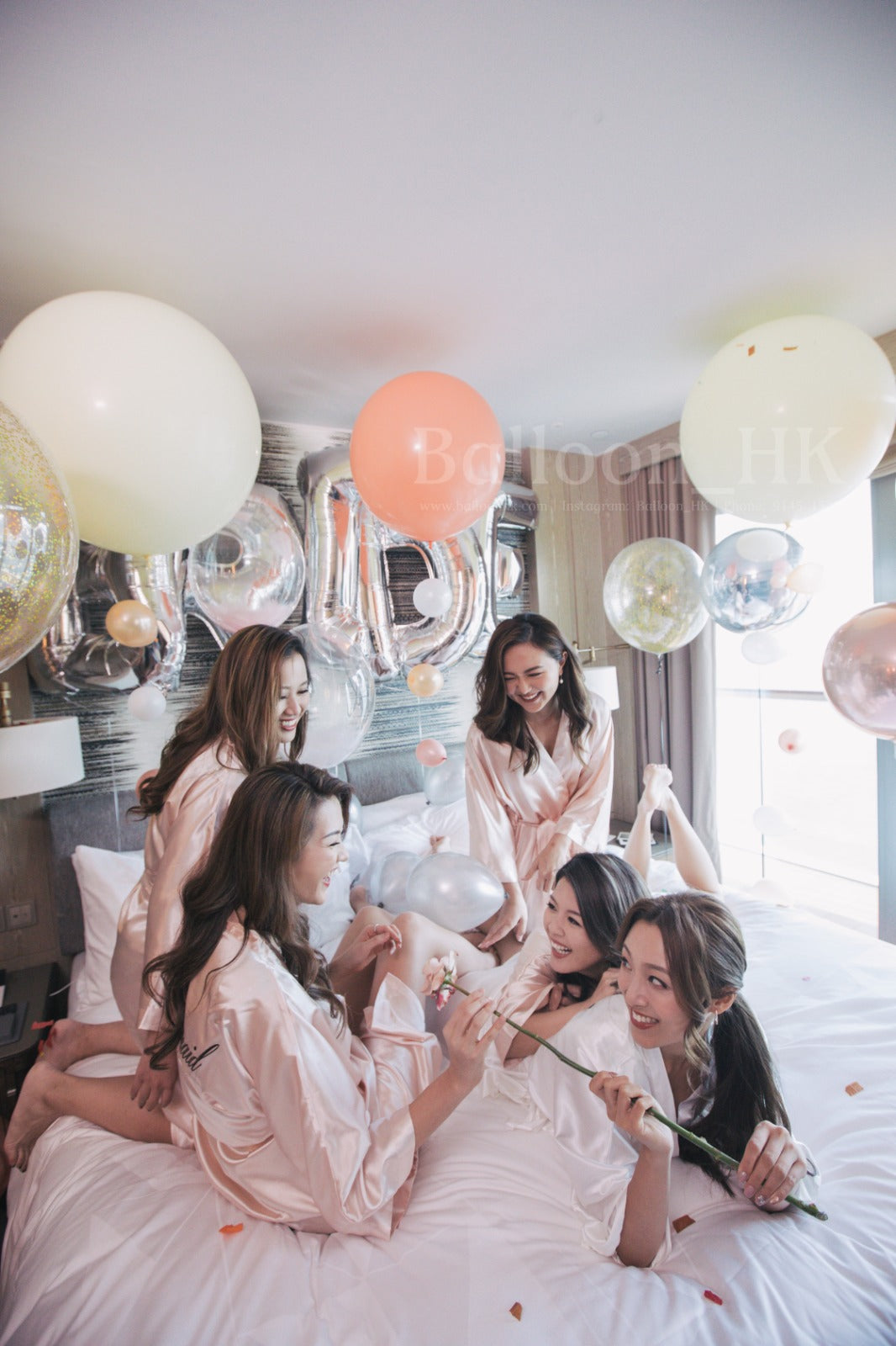 婚前派對氣球|bridal shower佈置|婚前派對氣球| BalloonHK