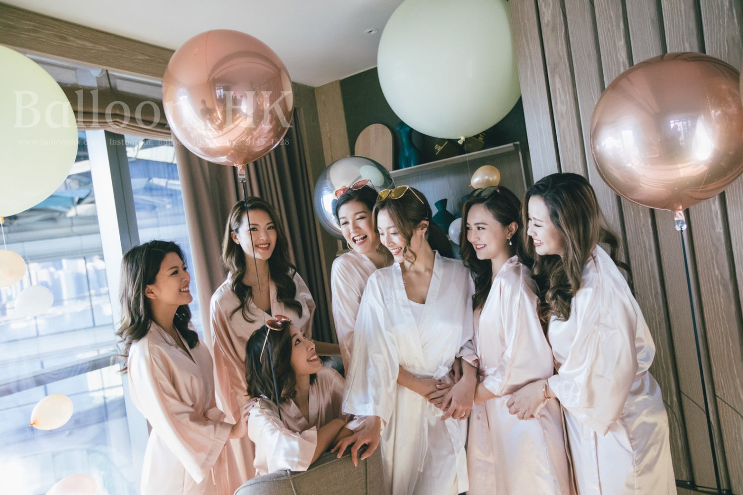 婚前派對氣球|bridal shower佈置|bridal shower氣球| BalloonHK