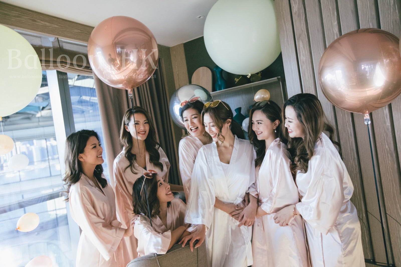 婚前派對氣球|bridal shower佈置|bridal shower氣球| BalloonHK