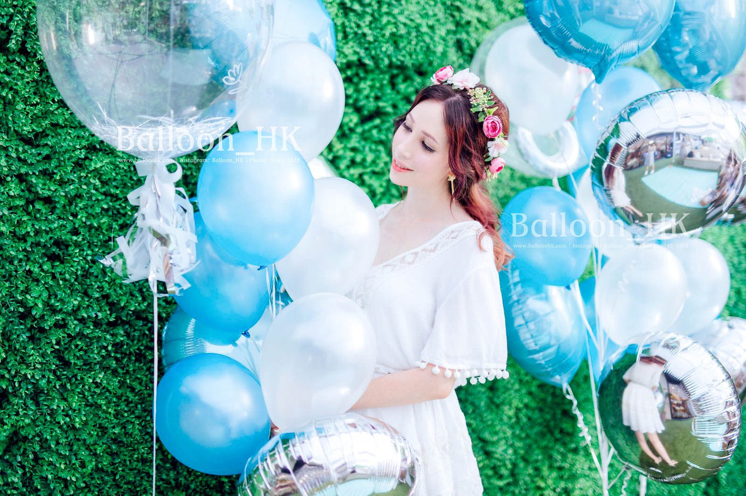 婚前派對氣球|bridal shower佈置|bridal shower氣球| Balloon HK