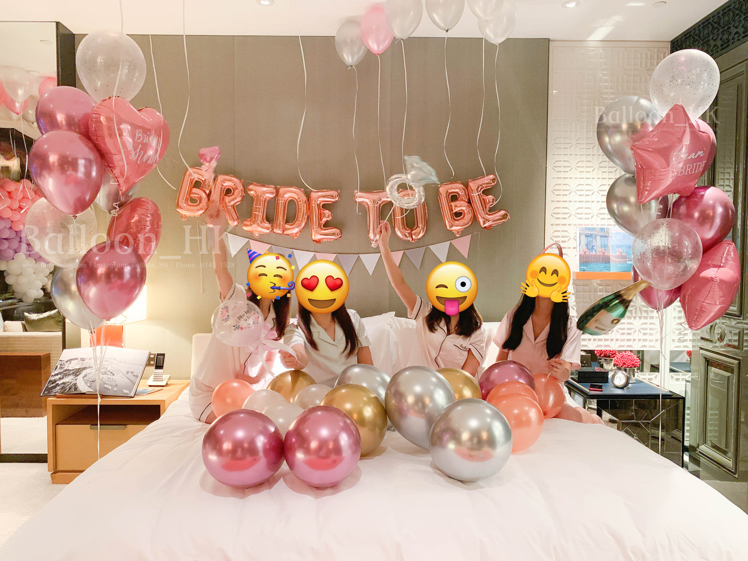 婚前派對氣球|bridal shower拍攝|bridal shower氣球| Balloon HK