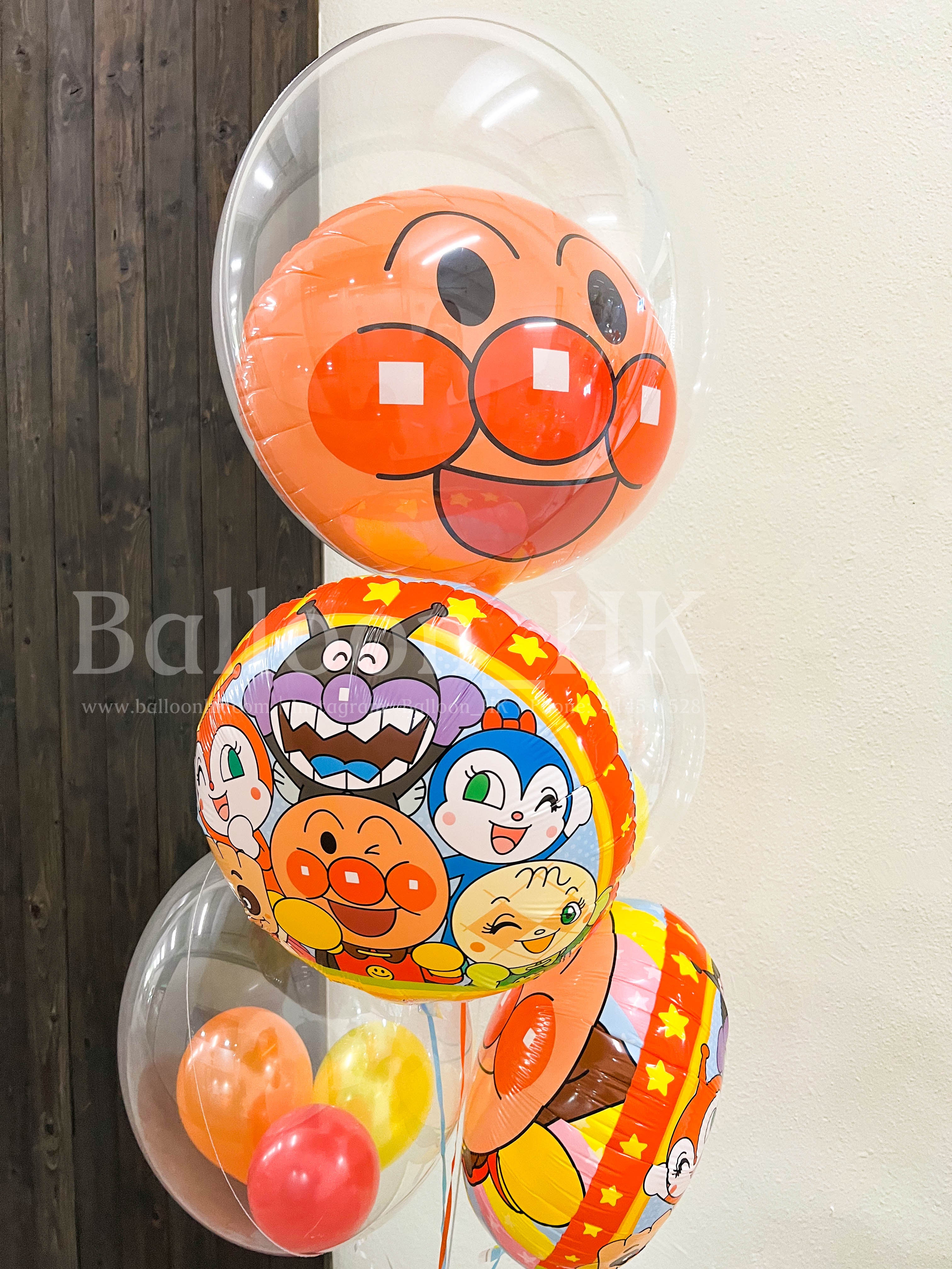 麵包超人氣球|兒童派對氣球|卡通氣球|Balloon HK