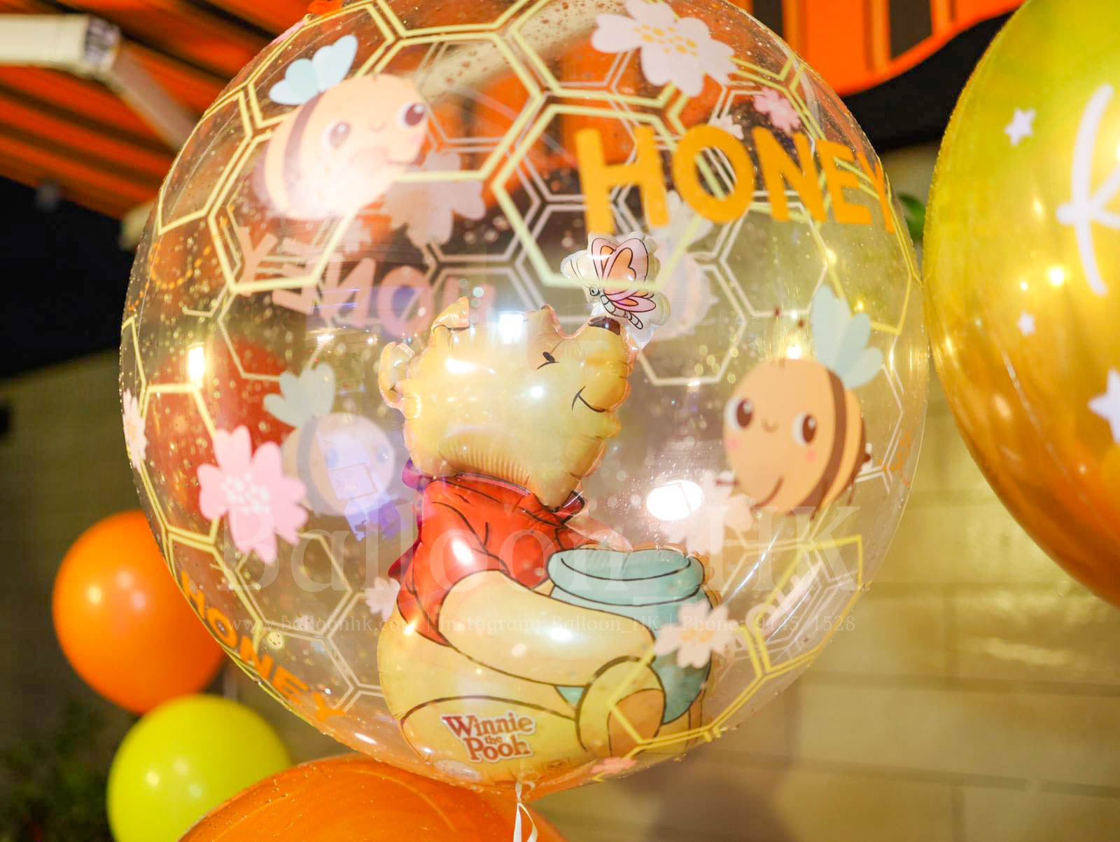 小熊維尼氣球 |迪士尼氣球 |派對氣球|Balloon HK