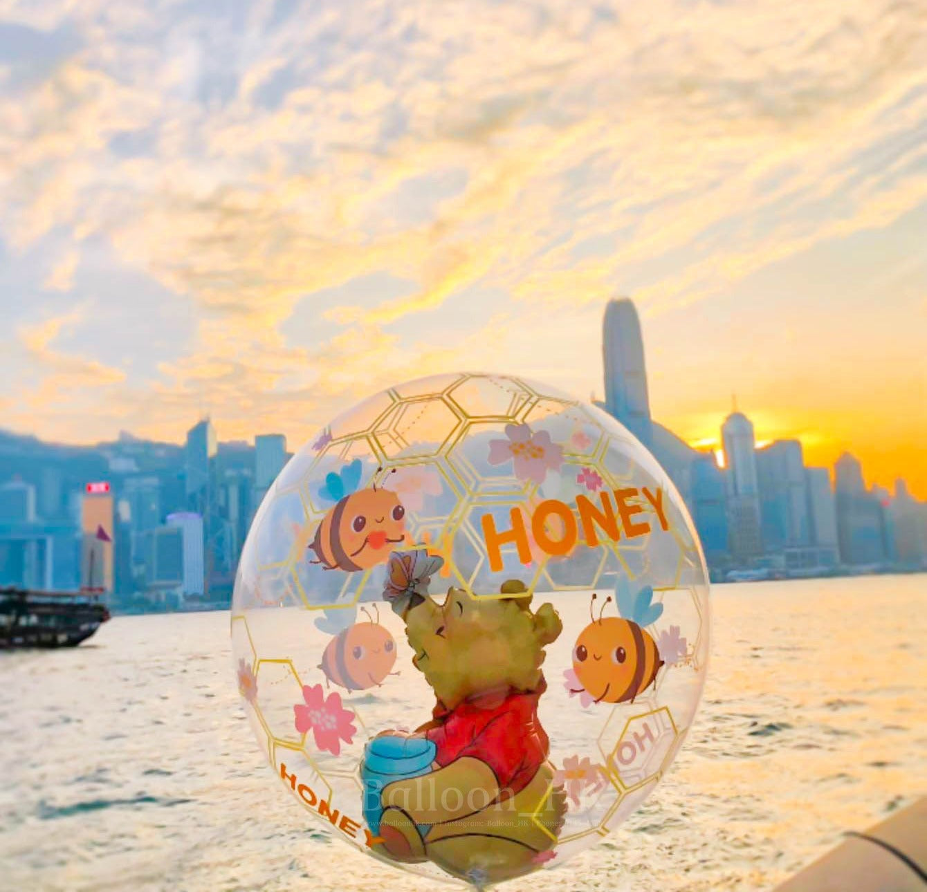 小熊維尼氣球 |迪士尼氣球 |派對氣球|Balloon HK