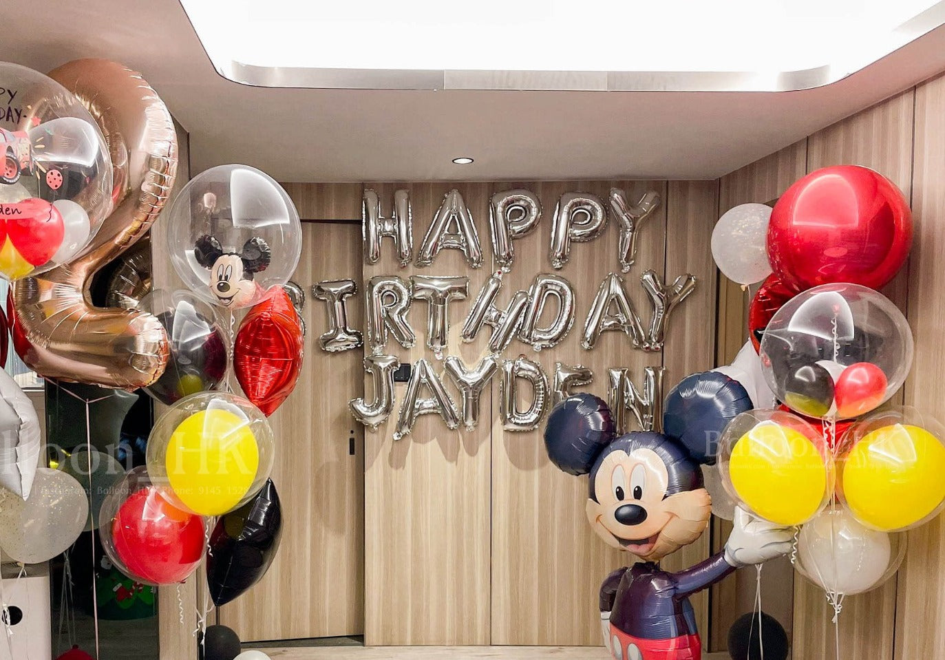 米奇氣球|迪士尼氣球|卡通氣球|BalloonHK