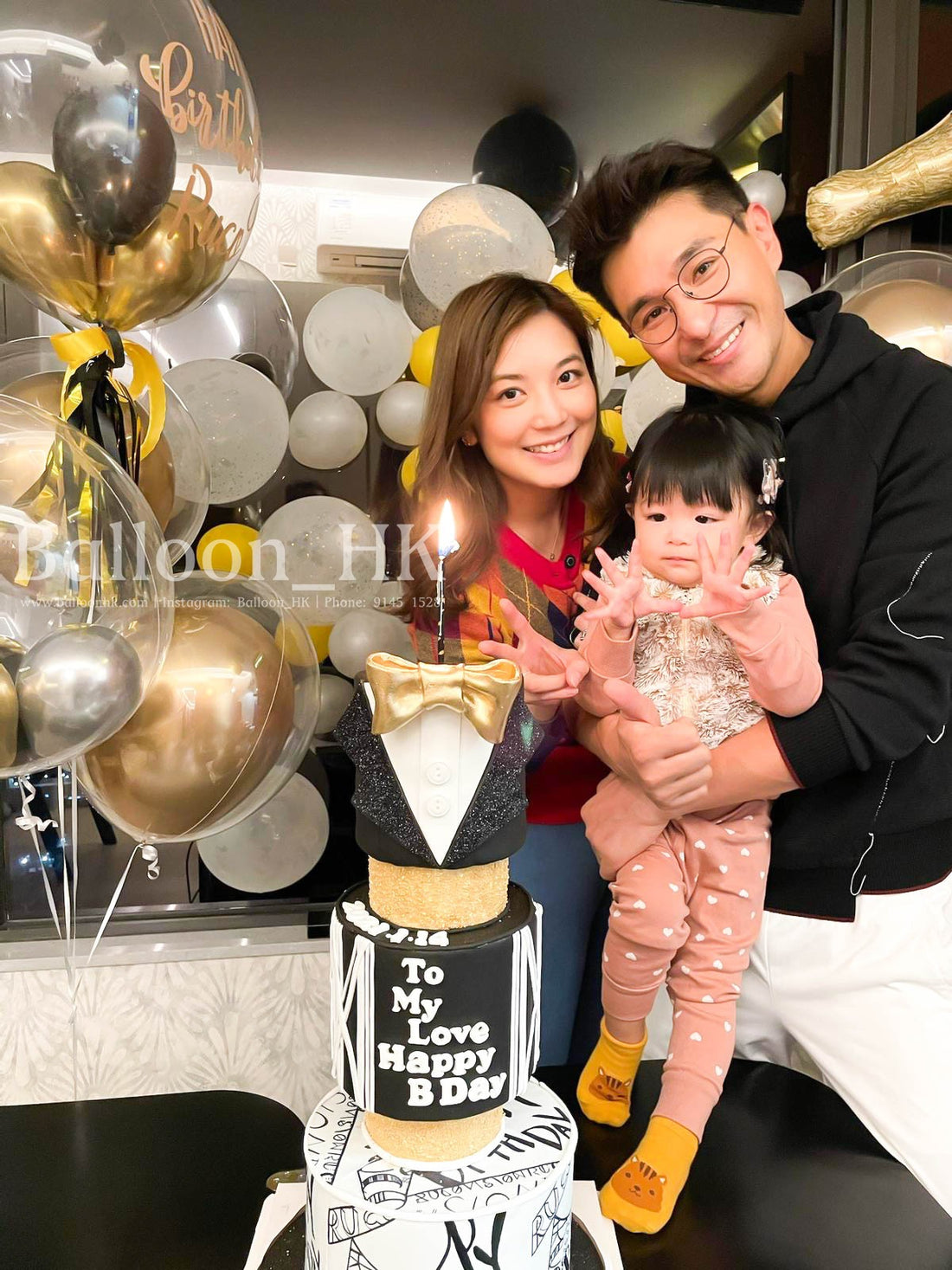 生日氣球|生日派對|Party佈置|BalloonHK