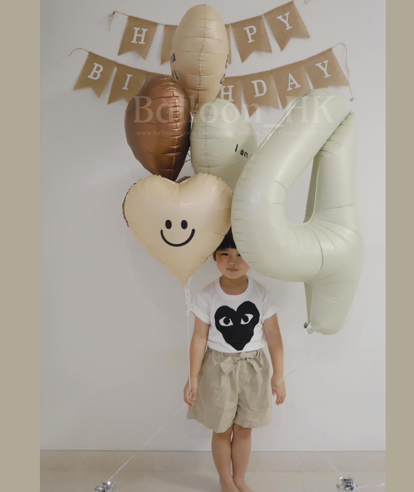 生日氣球|Message氣球|Party佈置|BalloonHK