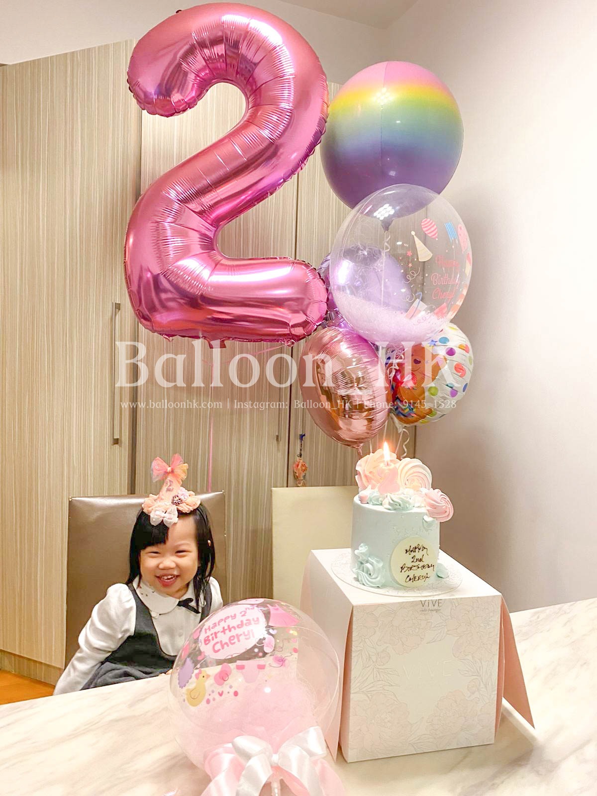 兒童生日氣球|生日派對|Party佈置|BalloonHK