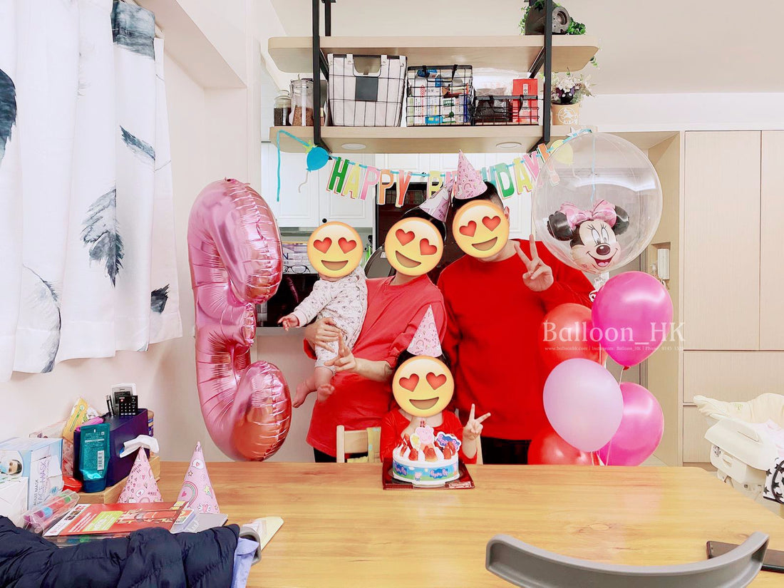 兒童生日氣球|生日派對|Party佈置|BalloonHK